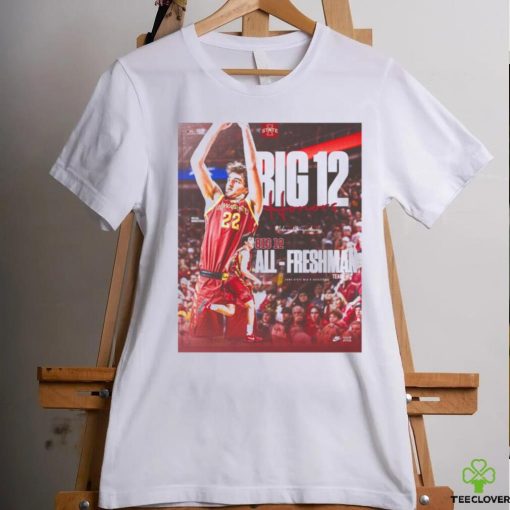 Iowa State Cyclones Men’s Basketball Big 12 Honors Milan Momcilovic All Freshman T shirt