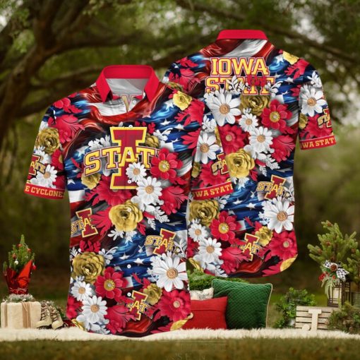 Iowa State Cyclones NCAA2 Hawaii Shirt Independence Day