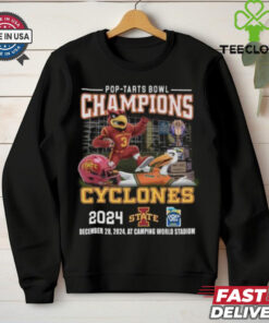 Iowa State Cyclones Pop Tarts Bowl Champions 2024 T Shirt