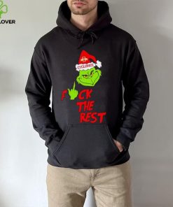 Iowa State Cyclones Santa Grinch fuck the rest hoodie, sweater, longsleeve, shirt v-neck, t-shirt