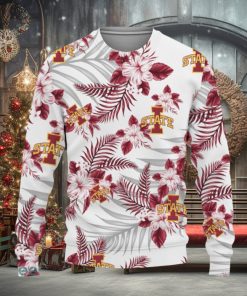 Iowa State Cyclones Tropical Patterns Ugly Xmas Sweater