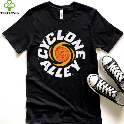 Iowa State Cyclones basketball cyclone alley logo shirt