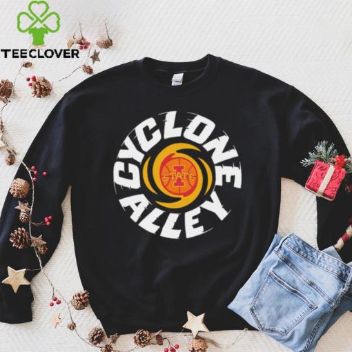 Iowa State Cyclones basketball cyclone alley logo shirt