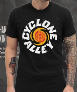 Iowa State Cyclones basketball cyclone alley logo shirt