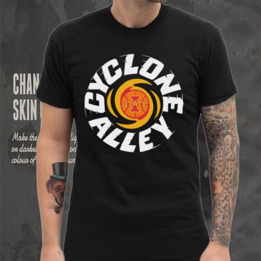 Iowa State Cyclones basketball cyclone alley logo shirt