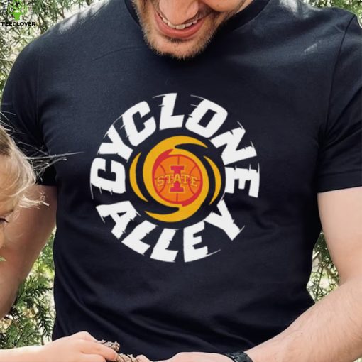 Iowa State Cyclones basketball cyclone alley logo shirt