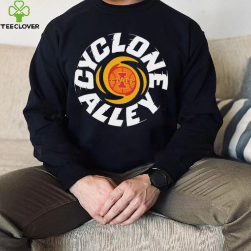 Iowa State Cyclones basketball cyclone alley logo shirt