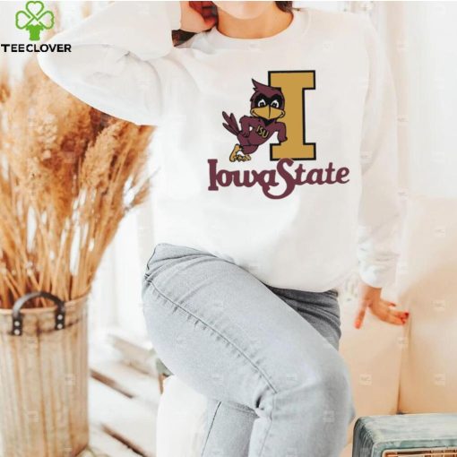 Iowa State sport Cy the Cardinal mascot logo hoodie, sweater, longsleeve, shirt v-neck, t-shirt