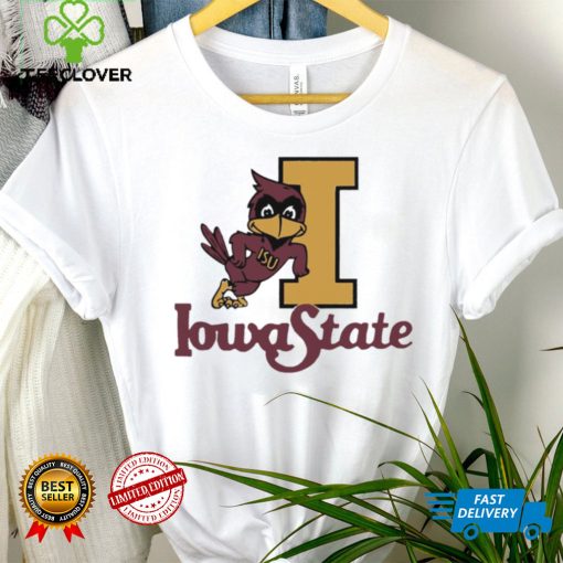 Iowa State sport Cy the Cardinal mascot logo hoodie, sweater, longsleeve, shirt v-neck, t-shirt