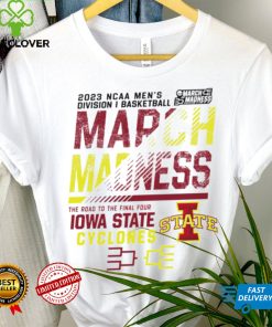 Iowa States Men’s basketball 2023 NCAA March madness the road to final four hoodie shirt