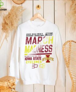 Iowa States Men’s basketball 2023 NCAA March madness the road to final four hoodie shirt 3 Iowa States Men’s basketball 2023 NCAA March madness the road to final four hoodie shirt