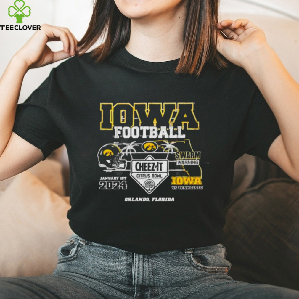 Iowa Vs Tennessee 2024 Football Cheez It Citrus Bowl Shirt Iowa Vs Tennessee 2024 Football Cheez It Citrus Bowl Shirt