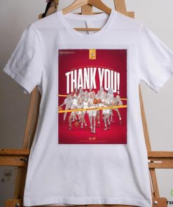 Iowa hawkeyes the biggest thank you the best fans in the nation poster shirt