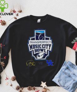 Iowa hawkeyes vs kentucky wilDcats 2022 transperfect music city bowl shirt
