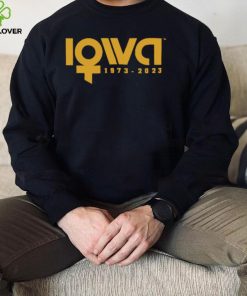 Iowa hawkeyes women’s athletics 50 years 2023 hoodie, sweater, longsleeve, shirt v-neck, t-shirt