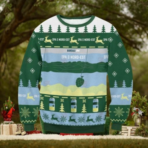 Ipa Du Nord Est Beer Ugly Sweater Christmas Gift For Men And Women