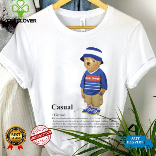 Ipswich Casual Bear Football Awaydays T Shirt