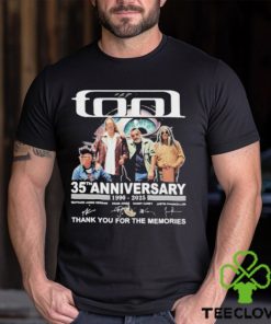 Tool Band 35th Anniversary 1990 – 2025 Thank You For The Memories T Shirt