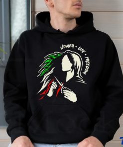 Iran Protest women life freedom art shirt