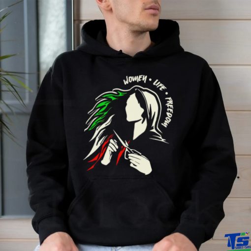 Iran Protest women life freedom art shirt