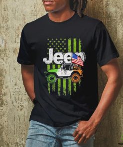 Ireland Car Jeep Flag American Shirt