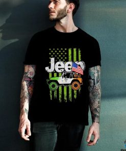 Ireland Car Jeep Flag American Shirt