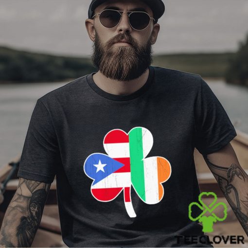 Ireland Irish Puerto Rican St Patrick Day shirt