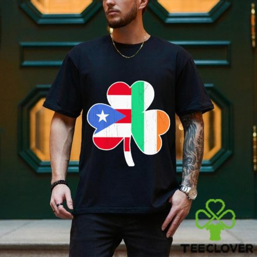 Ireland Irish Puerto Rican St Patrick Day shirt