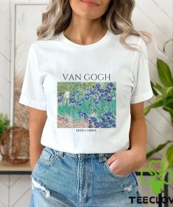 Irises Van Gogh Artwork Shirt 2 Irises Van Gogh Artwork Shirt