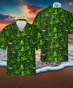 Irish St Patrick’s Day Tropical Beach Hawaiian Shirt New Fashion
