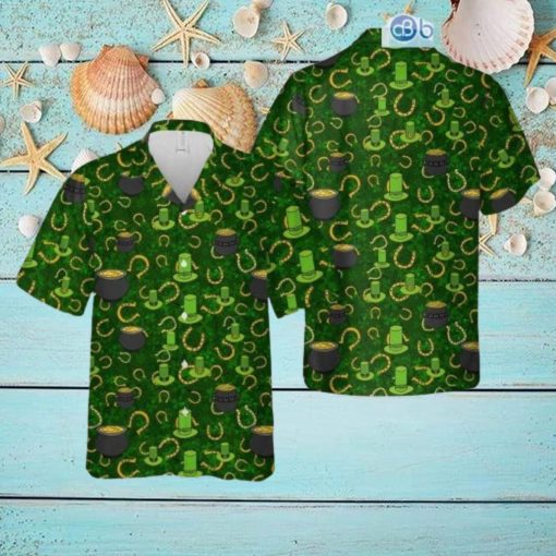 Irish St Patrick’s Day Tropical Beach Hawaiian Shirt New Fashion