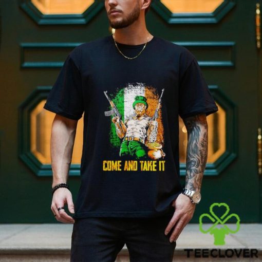 Irish come and take it shirt