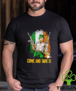 Irish come and take it shirt