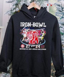 Iron Bowl Alabama 27 24 Auburn November 25 2023 hoodie, sweater, longsleeve, shirt v-neck, t-shirt