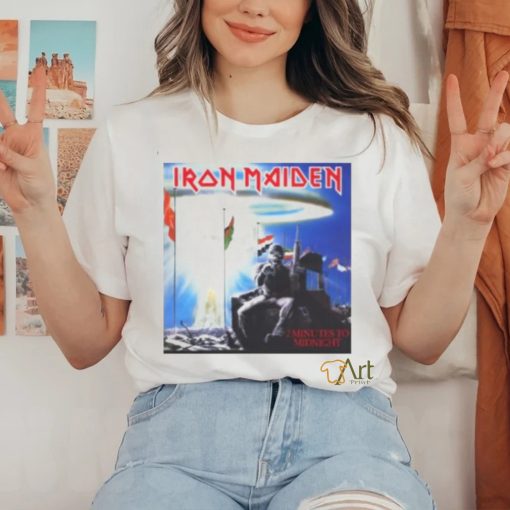 Iron Maiden 2 Minutes To Midnight poster shirt
