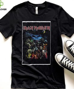 Iron Maiden 2022 Eddie The Head Collage With Senjutsu Eddie Shirt