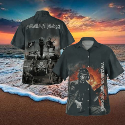 Iron Maiden A Matter Of Life And Death Hawaiian Shirt