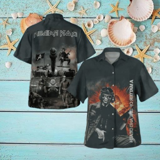 Iron Maiden A Matter Of Life And Death Hawaiian Shirt