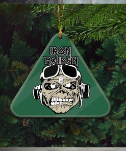Iron Maiden Aces High Holiday Gifts Christmas Tree Ornament
