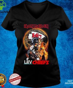 Iron Maiden And LAIV Super Bowl Kansas City Chiefs Shirt