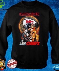 Iron Maiden And LAIV Super Bowl Kansas City Chiefs Shirt 2 Iron Maiden And LAIV Super Bowl Kansas City Chiefs Shirt