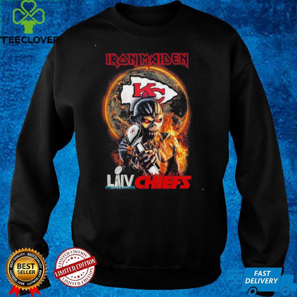 Iron Maiden And LAIV Super Bowl Kansas City Chiefs Shirt Iron Maiden And LAIV Super Bowl Kansas City Chiefs Shirt