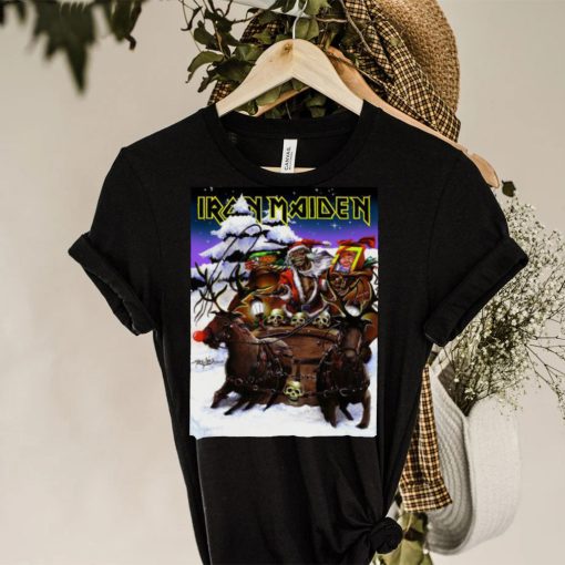 Iron Maiden And Sleigh Merry Christmas 2022 Shirt