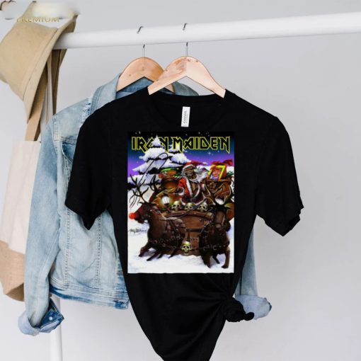 Iron Maiden And Sleigh Merry Christmas 2022 Shirt