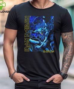 Iron Maiden Blue Monster Charcoal Shirt