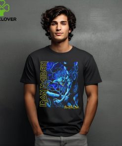 Iron Maiden Blue Monster Charcoal Shirt