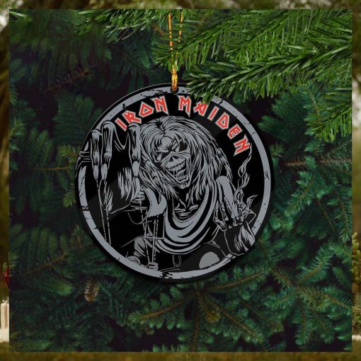 Iron Maiden Number Of The Beast Holiday Gifts Christmas Tree Ornament