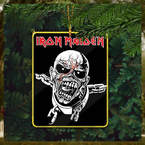 Iron Maiden Piece Of Mind Holiday Gifts Christmas Tree Ornament