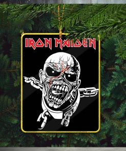 Iron Maiden Piece Of Mind Holiday Gifts Christmas Tree Ornament