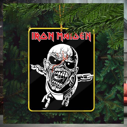 Iron Maiden Piece Of Mind Holiday Gifts Christmas Tree Ornament